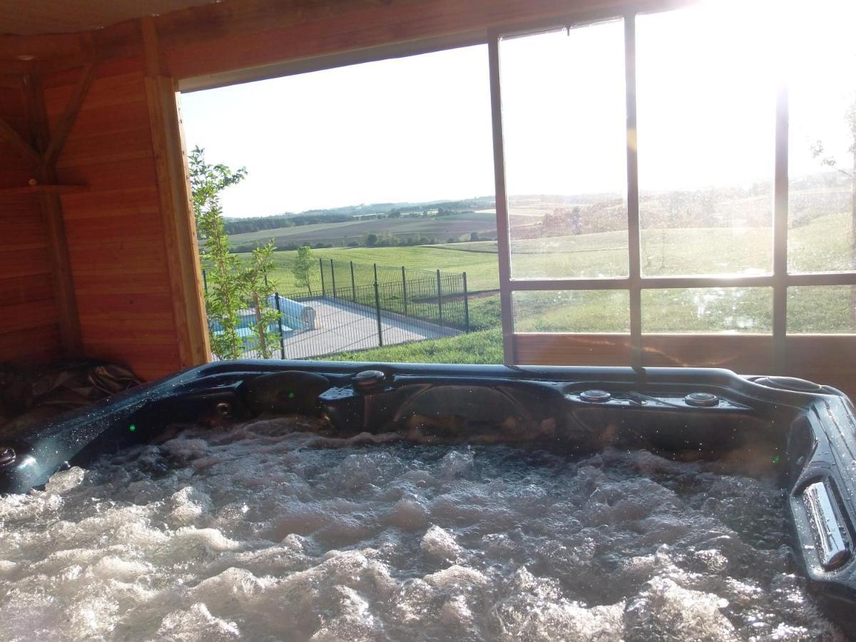 Roulotte Acces Privatif Spa Pauilhac Bagian luar foto